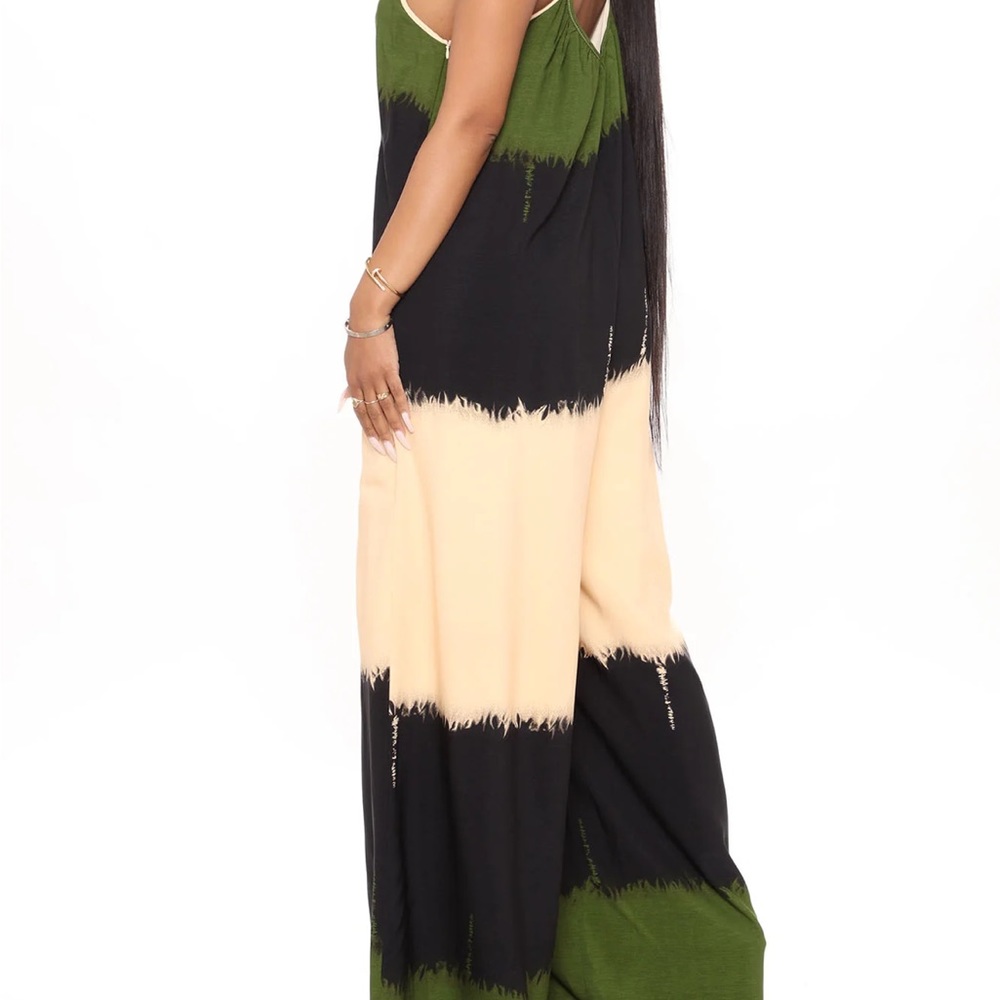 Color Block Jumpsuit - Picture 2 of 7